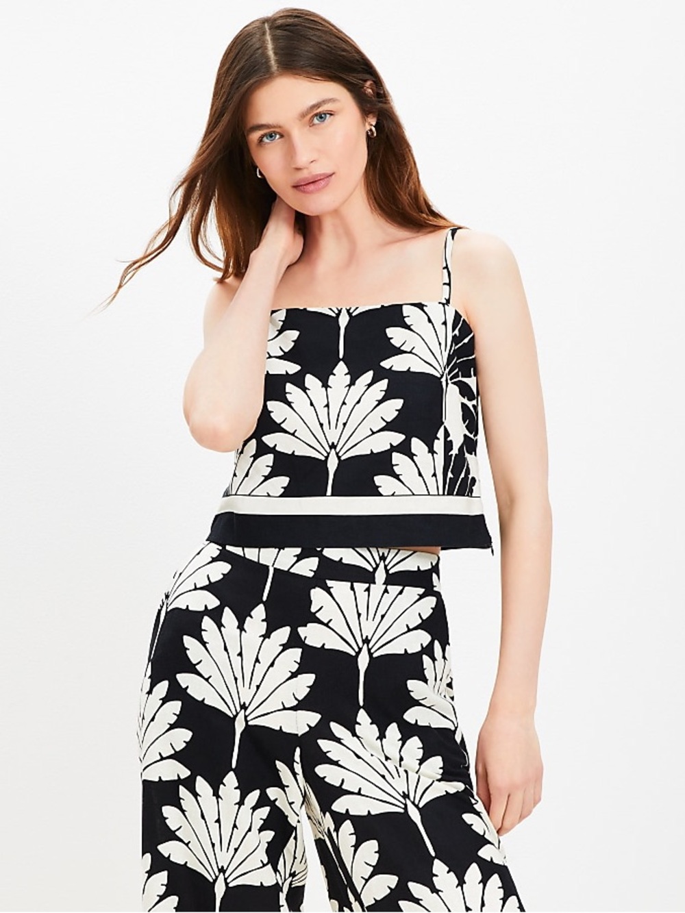 NWT LOFT Linen Blend Cami